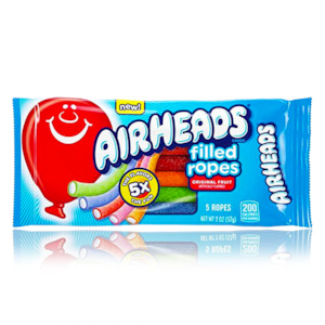 Airheads: Airheads Filled Ropes 57g Peg Bag