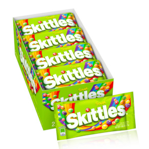 Party Bulk Supplies: Skittles Sour (USA) - 24 Pack