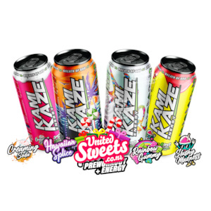 New Drinks: KamiKaze Energy Drink Can Assorted Flavours