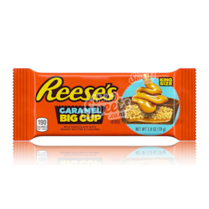 Jolly Rancher Reeses: Reese's Peanut Butter Big Cups Caramel King Size 79g