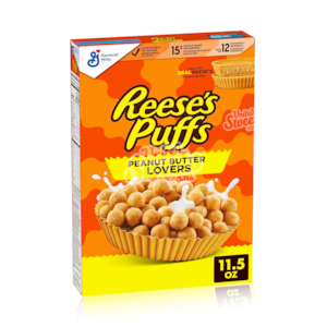 Jolly Rancher Reeses: Reese's Puffs Cereal Peanut Butter Lovers 326g