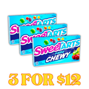 Dated Damage 2: Sweetarts Mini Chewy Theatre Box 106g (BB: 05/2024)