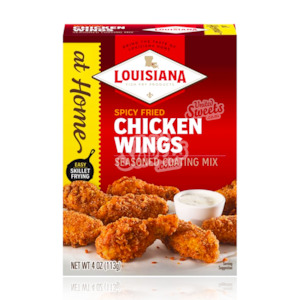 Louisiana (At Home) Spicy Chicken Wings Seasoned Coating Mix 113g