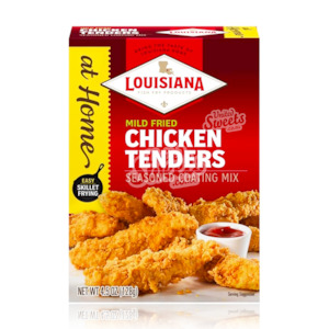 Louisiana (At Home) Mild Chicken Tenders Seasoned Coating Mix 128g