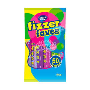 No Gift Boxes Cards: Beacon FIZZER FAVES JUMBO PACK 580g (South African Made)
