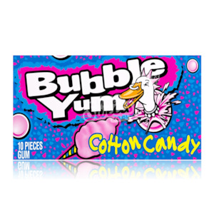 Bubble Yum Cotton Candy 10 Sticks