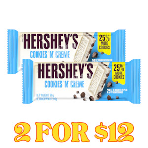 Easter 2: Hershey's Cookies & Creme XL Bar 90g