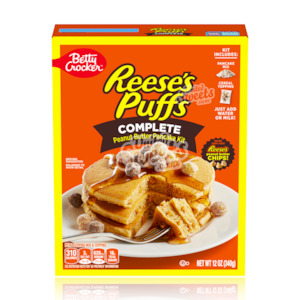 Betty Crocker Reese's PUFFS Peanut Butter Pancake Mix 340g