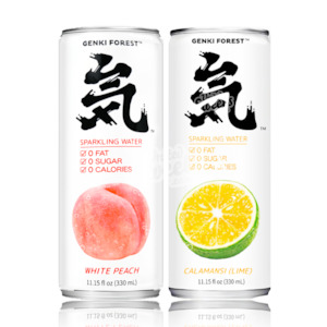 Energy Drinks: Genki Forest Flavoured Sparkling Water 330ml