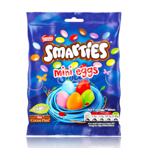Nestle Smarties Mini Eggs Bag 80g (UK MADE)