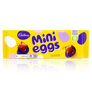 Easter 2: Cadbury Milk Mini Eggs Bar 110g (UK MADE)