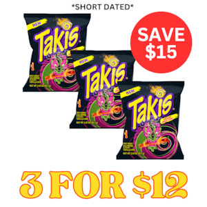 Takis Dragon Sweet Chili 92.3g *SHORT DATED*
