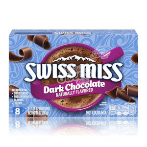Drinks: Swiss Miss Dark Chocolate 8 Pack Box