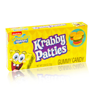 Gummy: Krabby Patty Gummy Theatre Box 72g