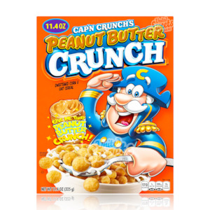 Cap'N Crunch's Peanut Butter Crunch Sweetened Corn & Oat Cereal 325g (&hellip;