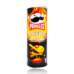 Pringles Super Hot Spicy Strips (China) 110g
