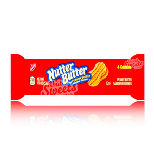 Dated Damage 2: DATED-Nabisco Nutter Butter Peanut Butter Sandwich Cookies 56g (BEST BEFORE: 25/05/2025)