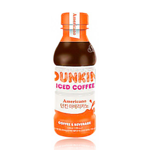 Energy Drinks: DUNKIN Iced Coffee AMERICANO 400ml (Made in Korea)