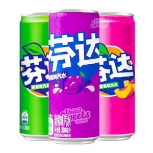Fanta Cans (China) 330ml