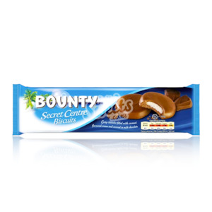 Sale: Bounty Secret Centre Biscuits 132g (UK MADE)