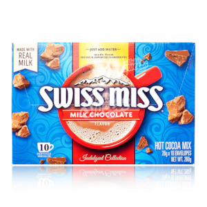 Swiss Miss MILK CHOCOLATE 10 Pack Box 280g