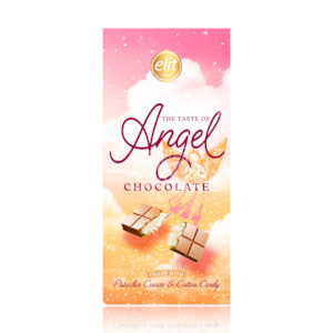 Elit Angel Chocolate - Pistachio with Cotton Candy 85g
