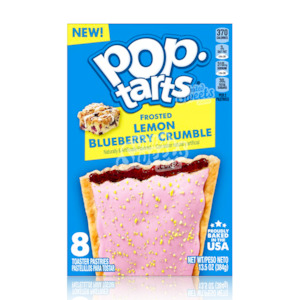 Poptarts Frosted Lemon Blueberry Crumble 4 Pack