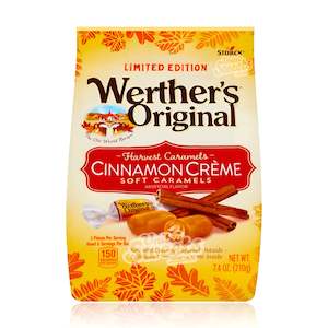 DATED- Limited Edition Werther's Original Cinnamon Creme Soft Caramels 210g&hellip;