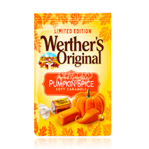 DATED-Werther's Original Pumkin Spice Soft Caramels 243g - Limited Edition &hellip;