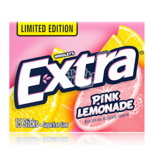 Wrigley's Extra Pink Lemonade Chewing Gum 15 sticks