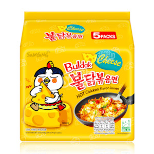 Buldak (Samyang) Ramen Noodles Hot Chicken Cheese 700g 5PK
