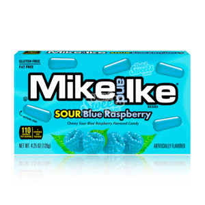 Mike & Ike SOUR Blue Raspberry Theatre Box 120g