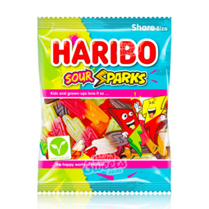 Products: Haribo SOUR SPARKS 160G (UK)
