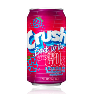 Products: Crush 'Back to the 80s' Blue Raspberry 355ml