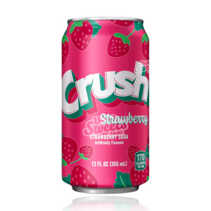 Products: Crush Strawberry Soda 335ml