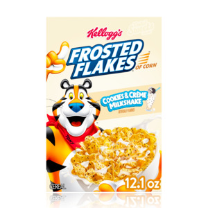 No Gift Boxes Cards: Kellogg's Frosted Flakes Cookies & Creme 343g