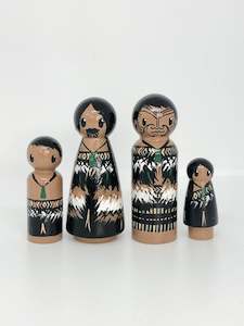 Wooden Dolls - Whanau