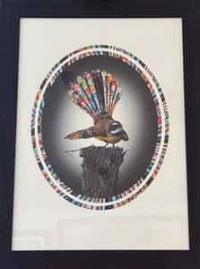Mahi Toi Art: The HORI - Piwakawaka (Fantail Bird)