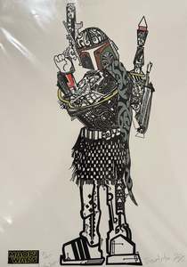 Paora - Broca Tett Maori Wars A3 Print Only