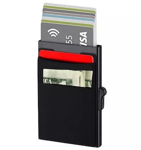 Wallet: Mini Pop Up Card Case Credit Card Holder Men's Wallet