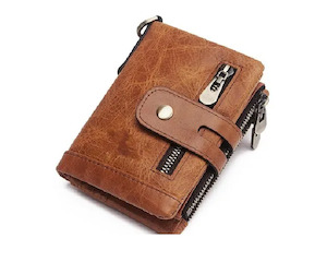 Wallet: New Luxury Leather Multicard Holder n Chain Pocket Wallet for Men's