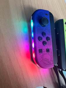 Wireless LED Controller for Nintendo Switch (Purple-Green)