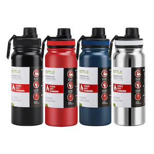 Home Appliances: 1L Portable Hot n Cold Stainless Steel Thermos Double wall Water Bottle