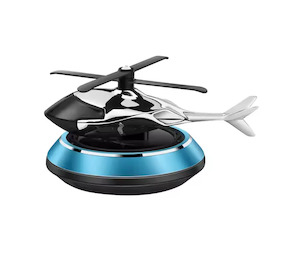 Helicopter Style Car Air Freshner Solar Power Diffuser car Dashboard Decoration