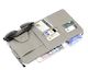 Leather Car Sun Visor With Multi-card Holder, Storage Wallet - Grey