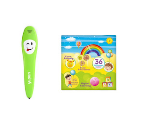 Tv Entertainment: Preschool Learning Toddler Book n Smart Talking Y-Pen, Toy for Kids
