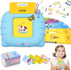 Tv Entertainment: 112 N 224 Early Educational English Word Talking Flash Cards For Kids - Pink