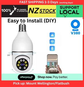 Frontpage: E27 WiFi Light Bulb Camera 360°1080P Security Motion Alert 2-Way Audio