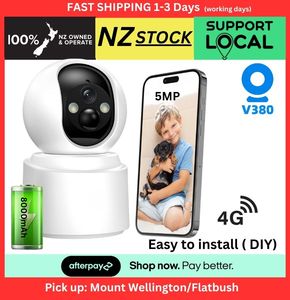 Frontpage: 4G 5MP Wireless Rechargeable Security Camera for Baby & Pet Monitoring,360°PTZ, 2 Way Audio, Human Detection