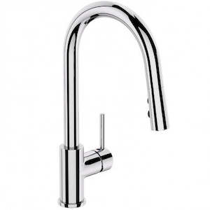 ELEMENTI UNO GOOSE NECK MIXER C/W POS - CHROME